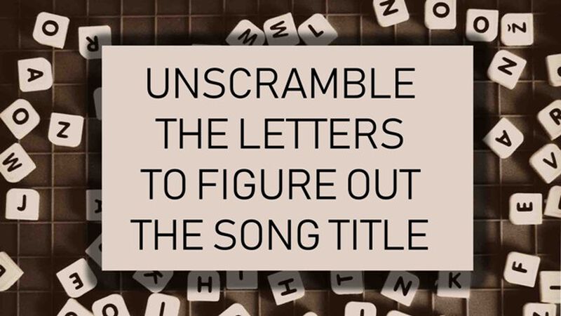 Scramble Song Edition
